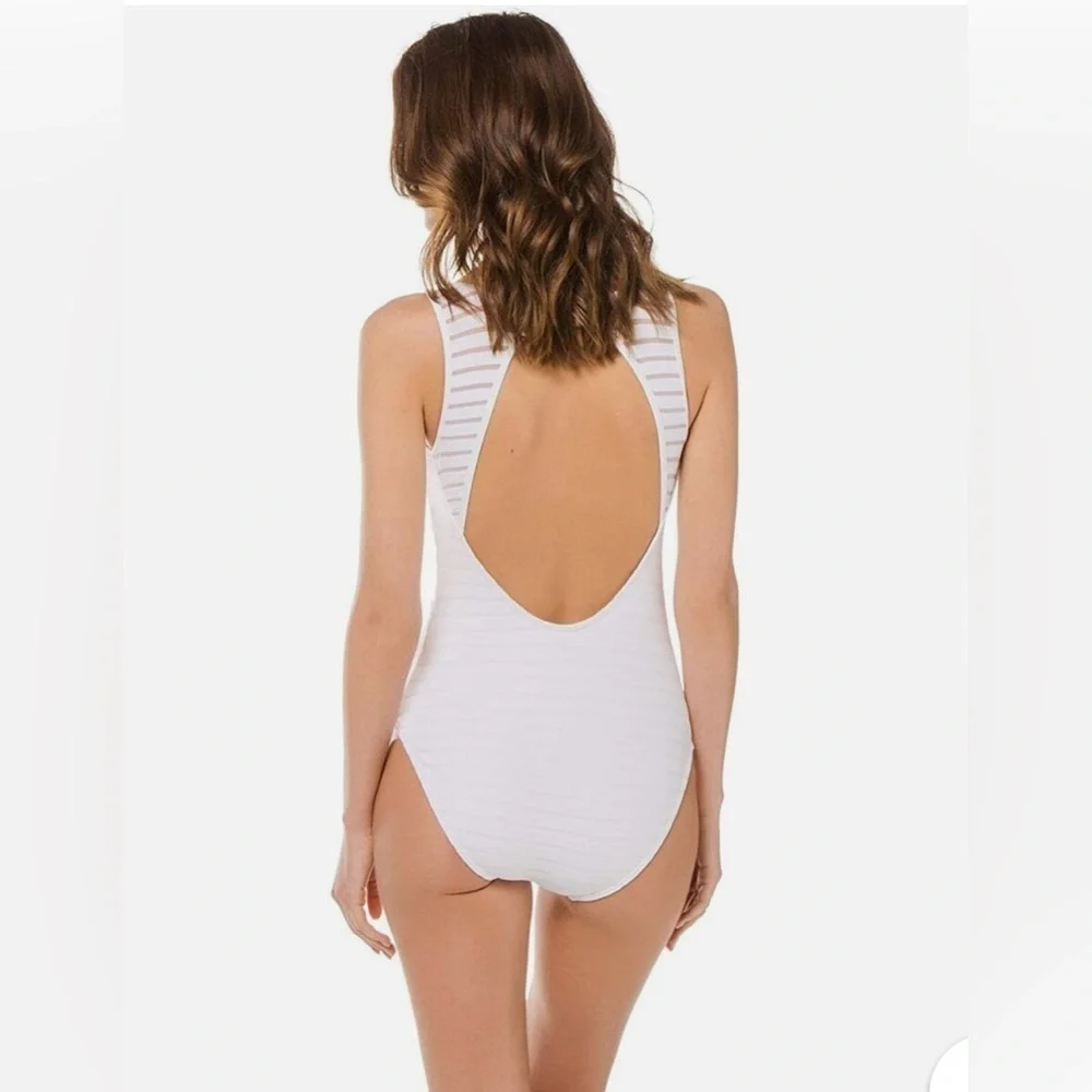 JETS SWIMWEAR AUSTRALIA High Neck One-Piece Swimsuit - Picture 8 of 9